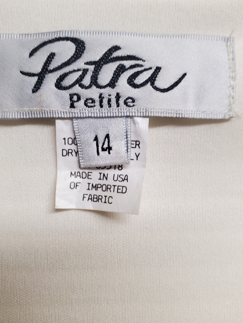 Patra Dress With Ivory Ribbed Short-Sleeve Jacket - Picture 8 of 9